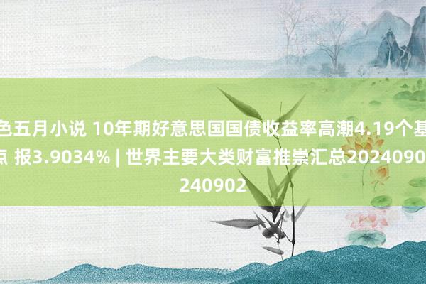 色五月小说 10年期好意思国国债收益率高潮4.19个基点 报3.9034% | 世界主要大类财富推崇汇总20240902