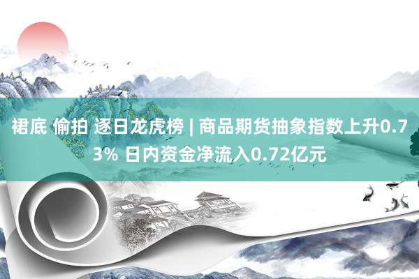 裙底 偷拍 逐日龙虎榜 | 商品期货抽象指数上升0.73% 日内资金净流入0.72亿元
